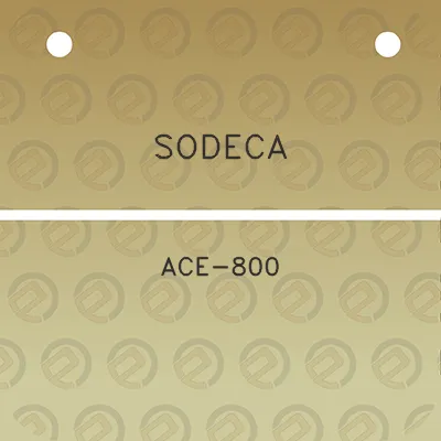 sodeca-ace-800