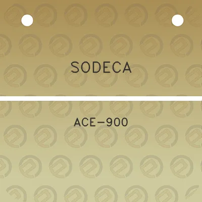 sodeca-ace-900