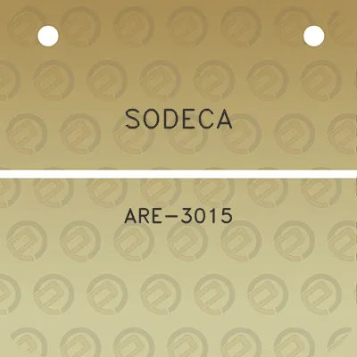 sodeca-are-3015