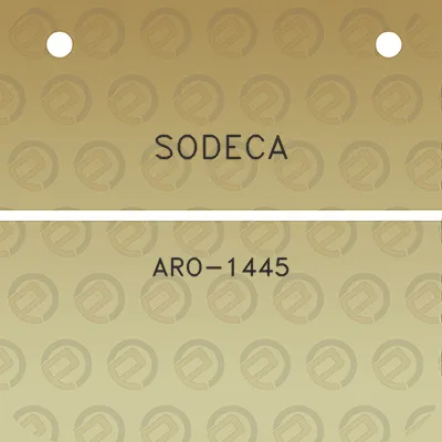 sodeca-aro-1445