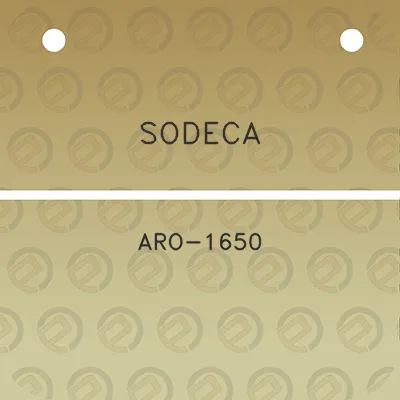 sodeca-aro-1650