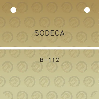 sodeca-b-112