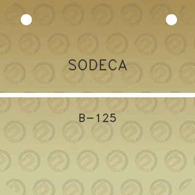 sodeca-b-125