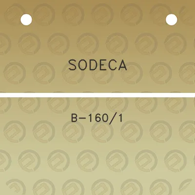 sodeca-b-1601