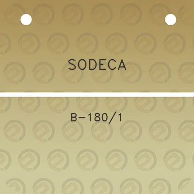 sodeca-b-1801