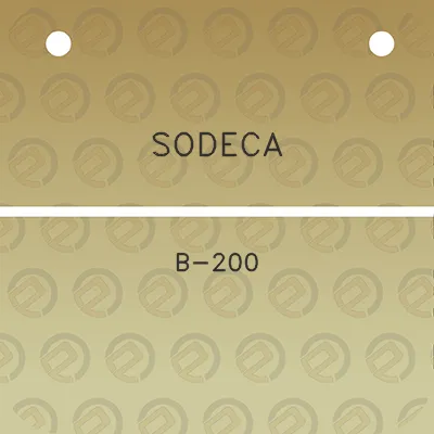 sodeca-b-200