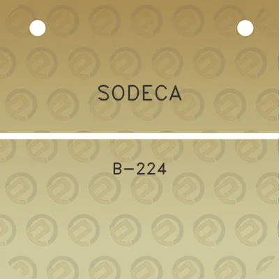 sodeca-b-224