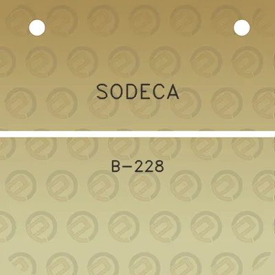 sodeca-b-228