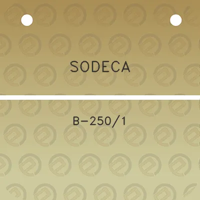 sodeca-b-2501