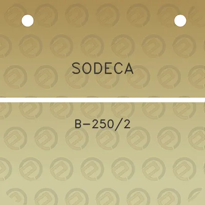 sodeca-b-2502