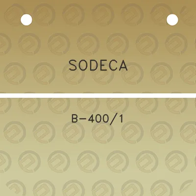 sodeca-b-4001