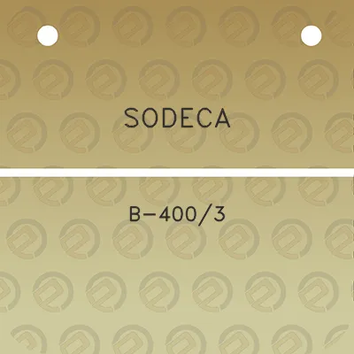 sodeca-b-4003