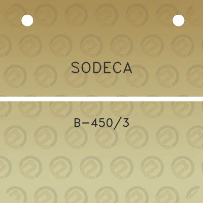 sodeca-b-4503