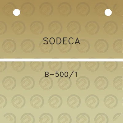 sodeca-b-5001