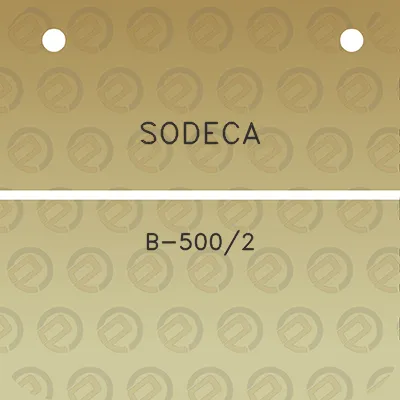 sodeca-b-5002