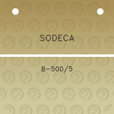 sodeca-b-5005