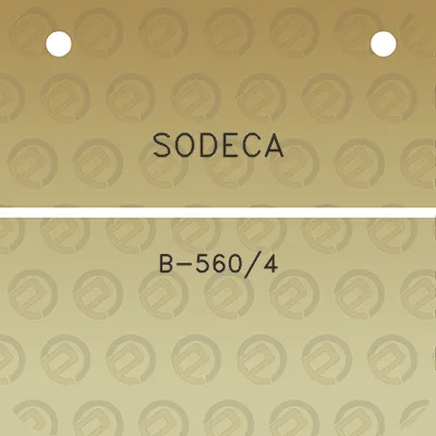 sodeca-b-5604