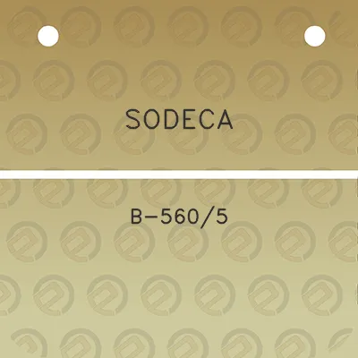 sodeca-b-5605