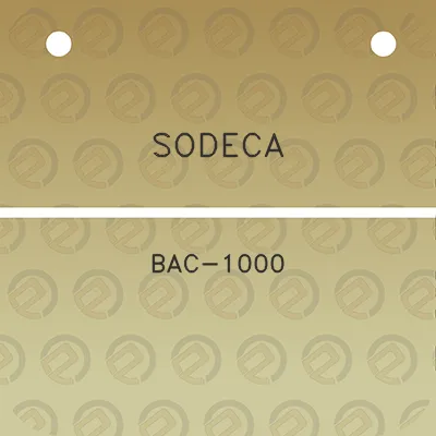 sodeca-bac-1000