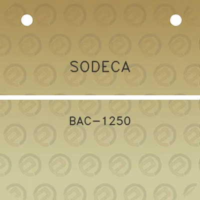 sodeca-bac-1250