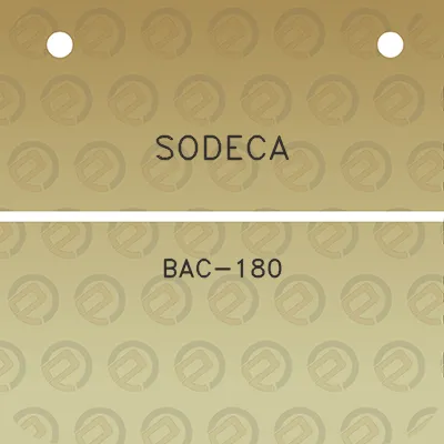 sodeca-bac-180