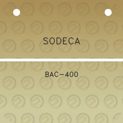 sodeca-bac-400