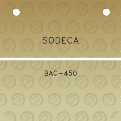 sodeca-bac-450