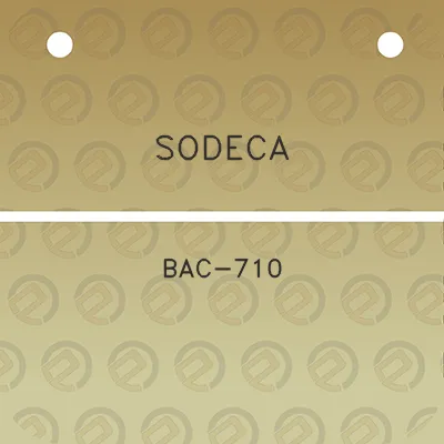 sodeca-bac-710