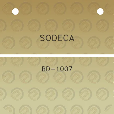 sodeca-bd-1007