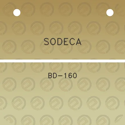 sodeca-bd-160