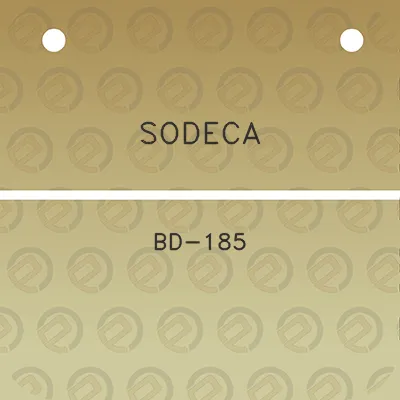 sodeca-bd-185