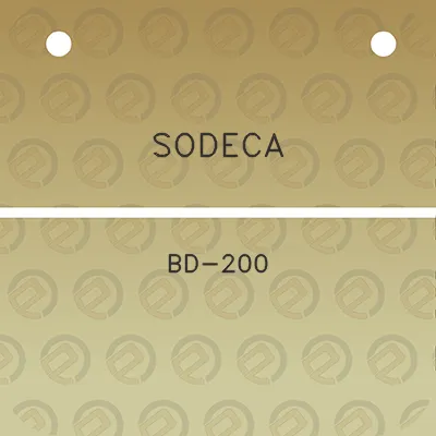 sodeca-bd-200