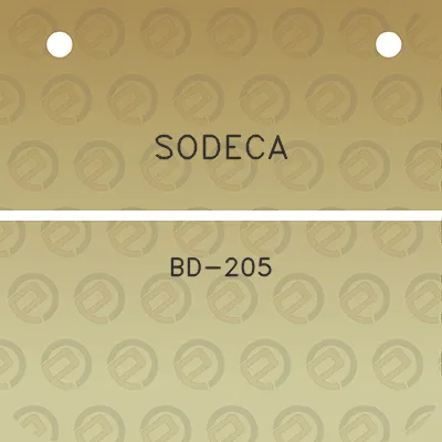 sodeca-bd-205