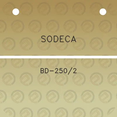 sodeca-bd-2502