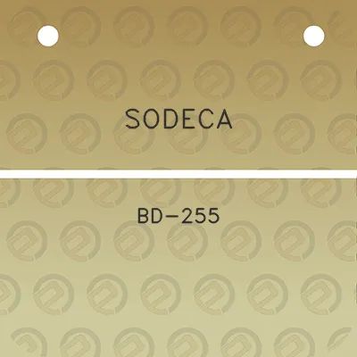 sodeca-bd-255