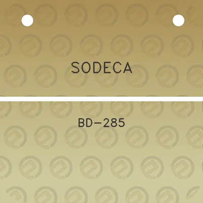 sodeca-bd-285