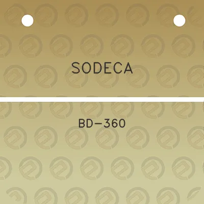 sodeca-bd-360