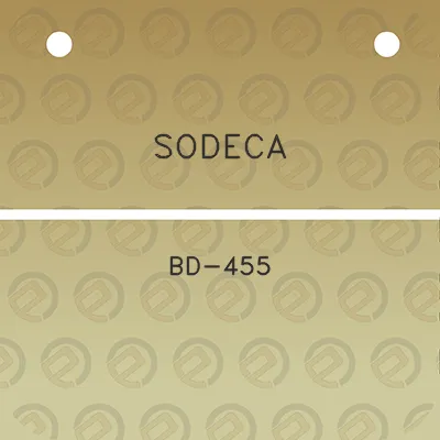 sodeca-bd-455