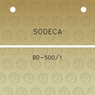 sodeca-bd-5001