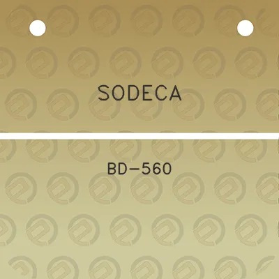 sodeca-bd-560