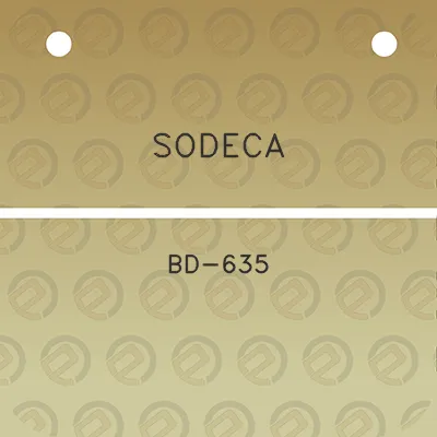 sodeca-bd-635