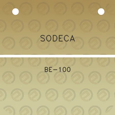 sodeca-be-100