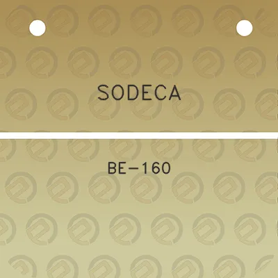 sodeca-be-160