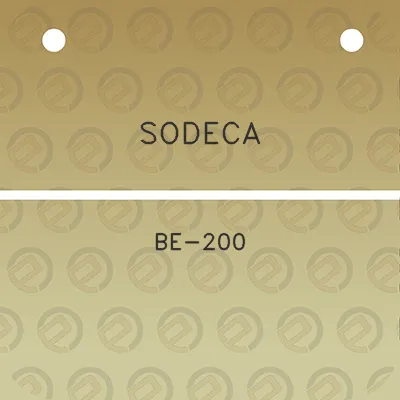 sodeca-be-200