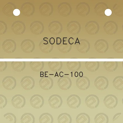 sodeca-be-ac-100