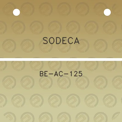 sodeca-be-ac-125