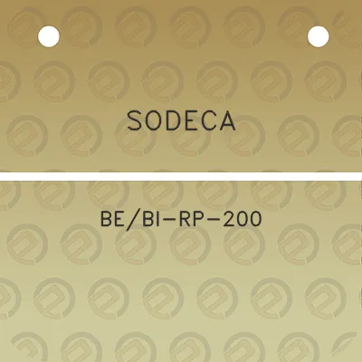 sodeca-bebi-rp-200