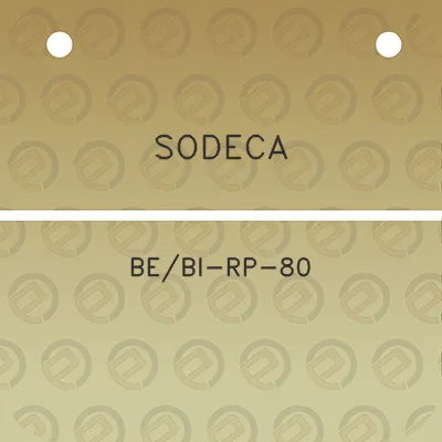 sodeca-bebi-rp-80