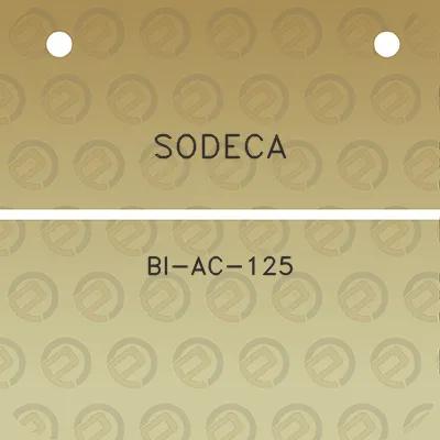 sodeca-bi-ac-125