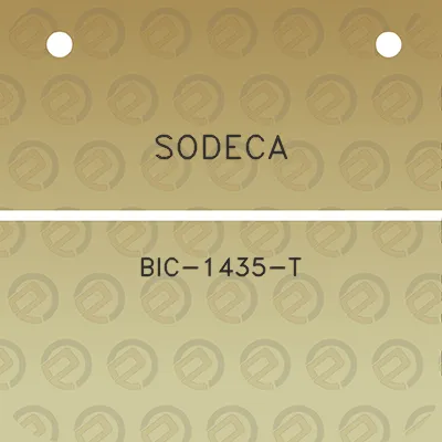 sodeca-bic-1435-t